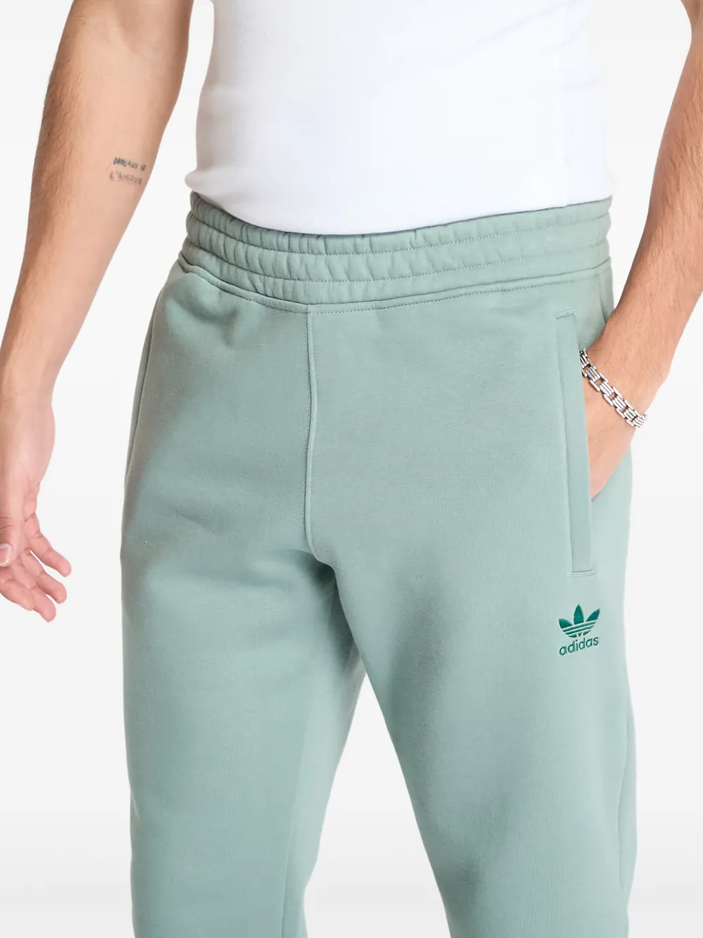 adidas Trainingsbroek met Trefoil-detail Groen