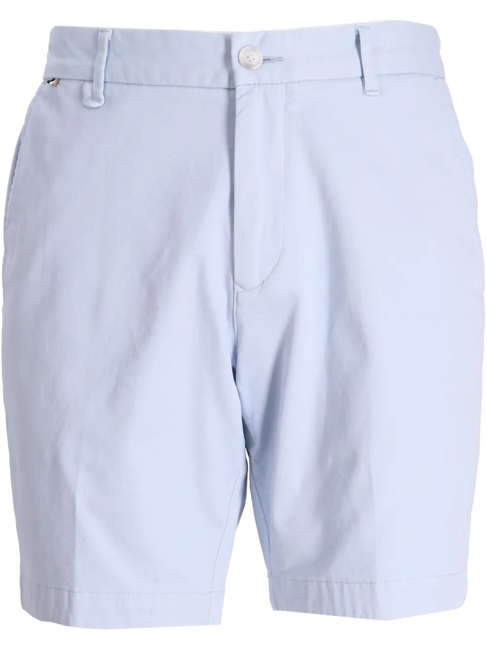 BOSS cotton gabardine shorts | Blue | Image 1