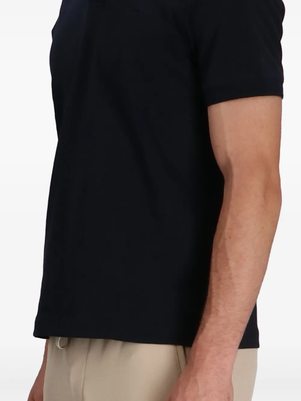 BOSS Katoenen poloshirt Blauw