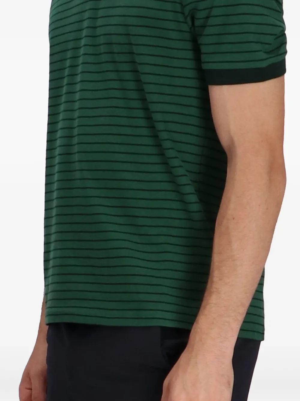 BOSS Katoenen poloshirt Groen
