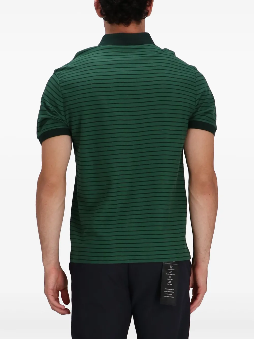 BOSS Katoenen poloshirt Groen