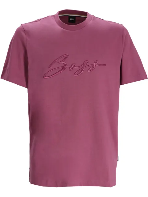 BOSS playera con logo estampado