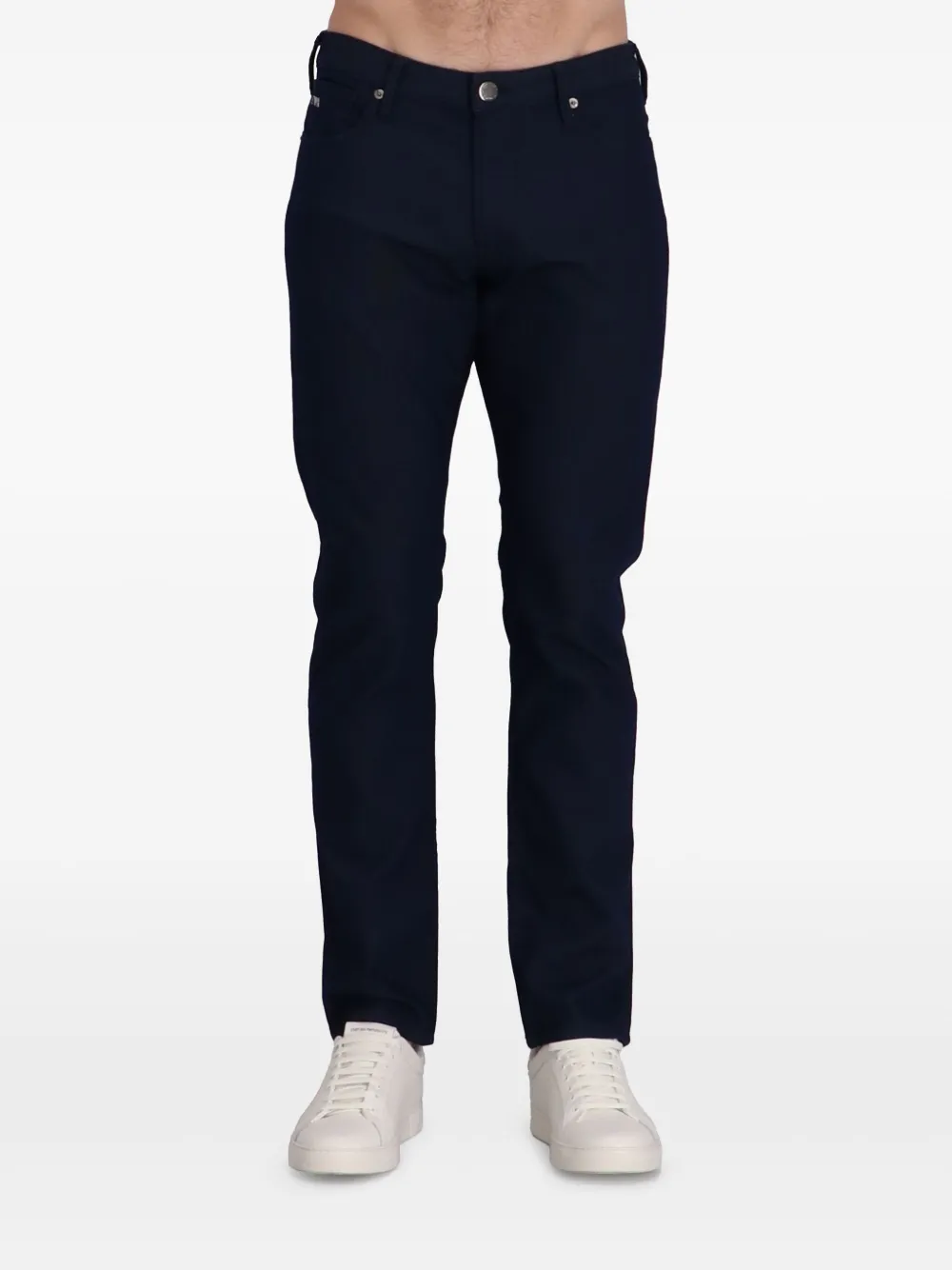 Emporio Armani J06 slim-fit jeans Blauw