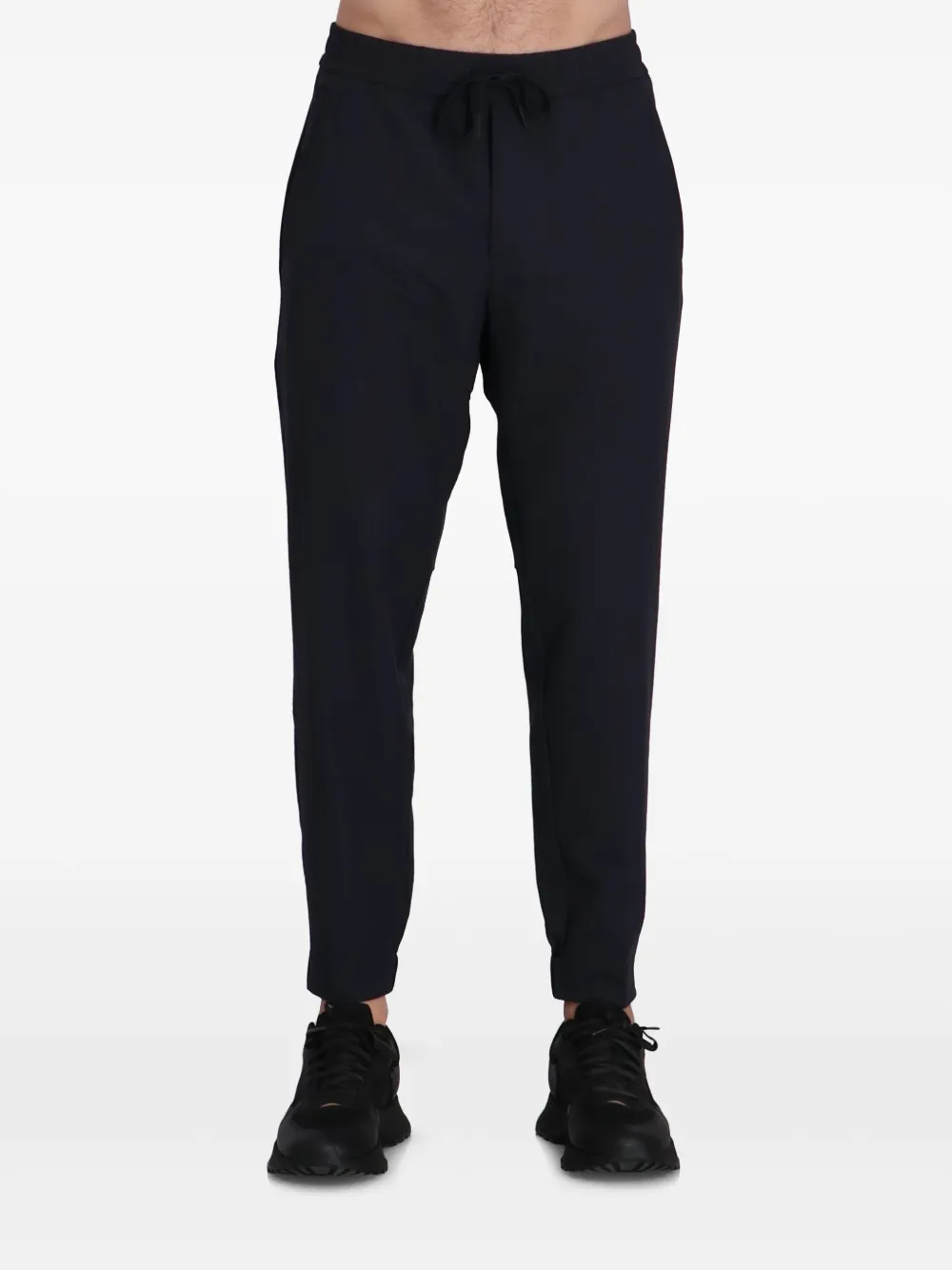 BOSS Trainingsbroek met geborduurd logo Blauw