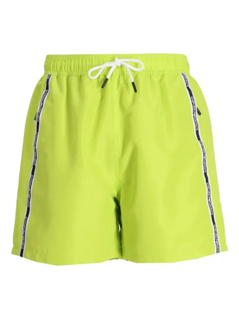 Emporio Armani logo-tape swim shorts