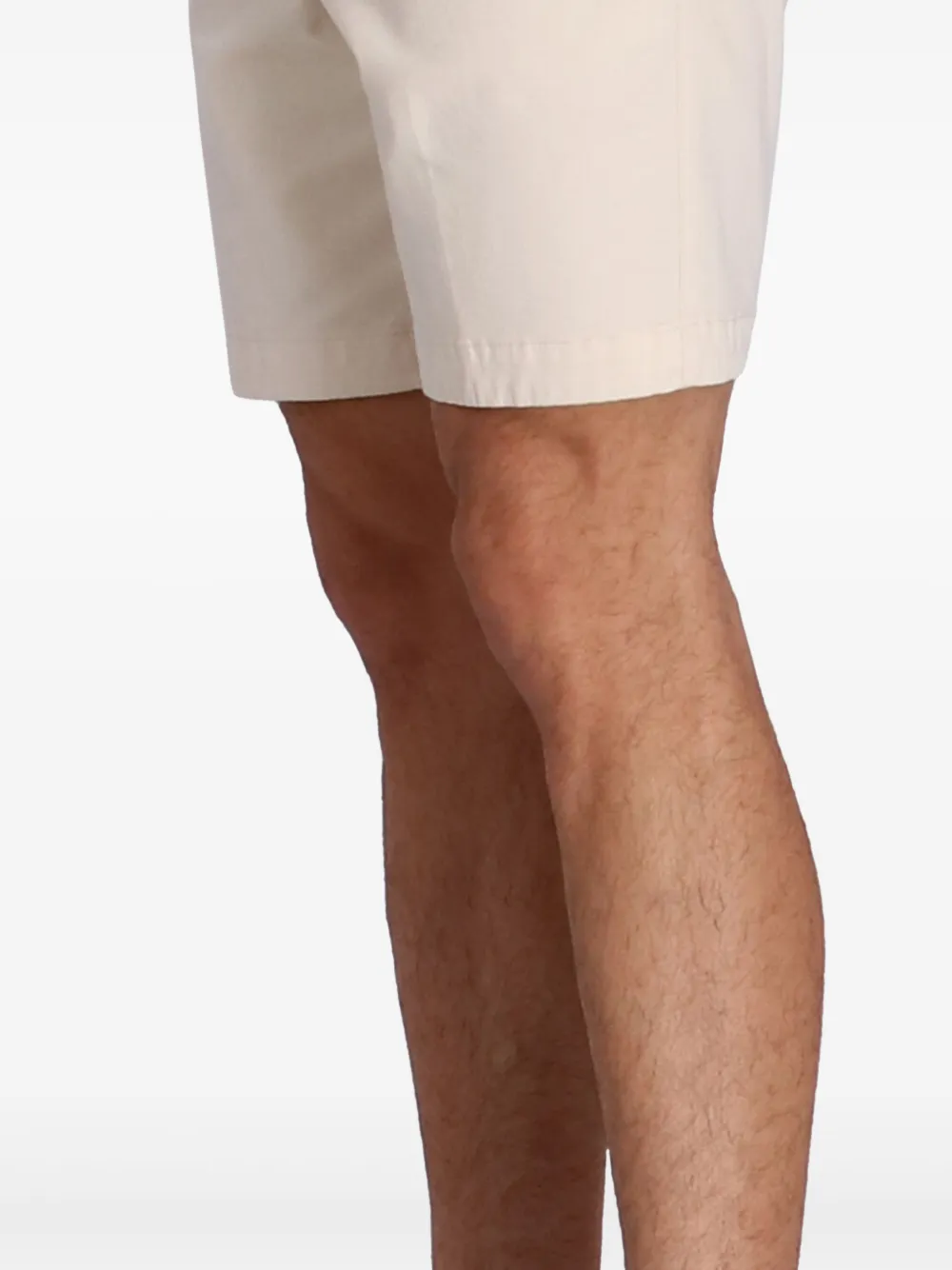 BOSS Katoenen shorts Beige
