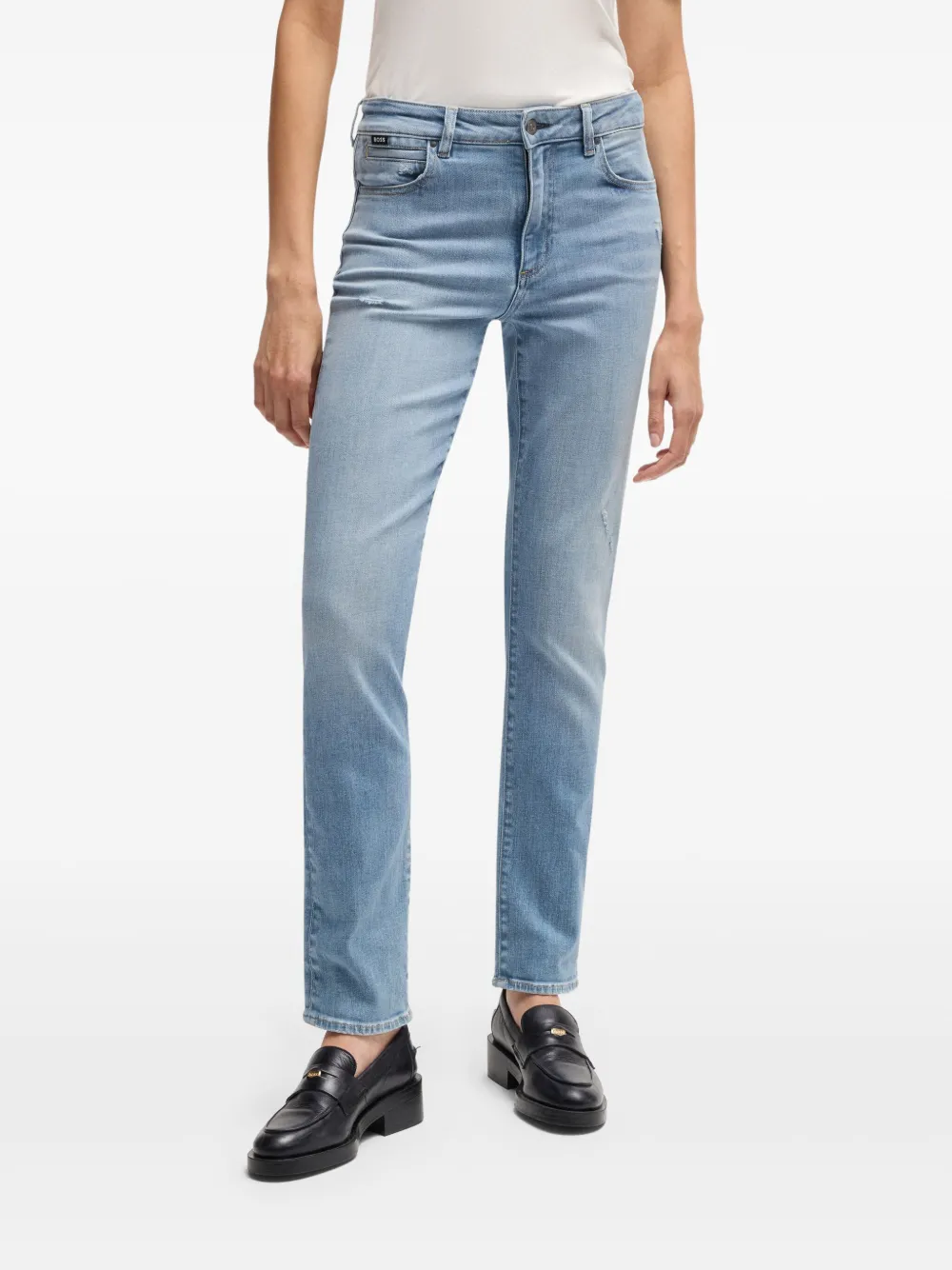 BOSS Jeans con effetto vissuto | Denim | Image 3