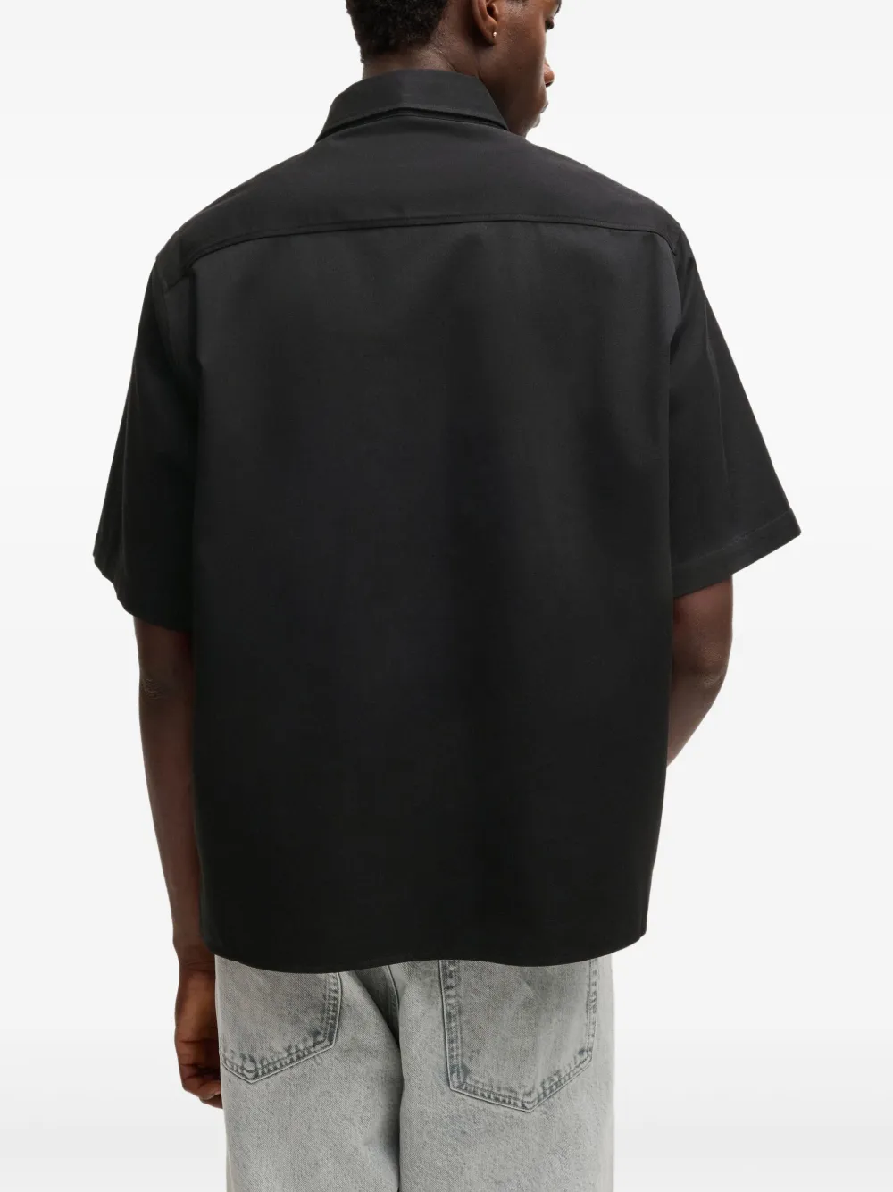 Shop Hugo Boss Ekyno Shirt In Black