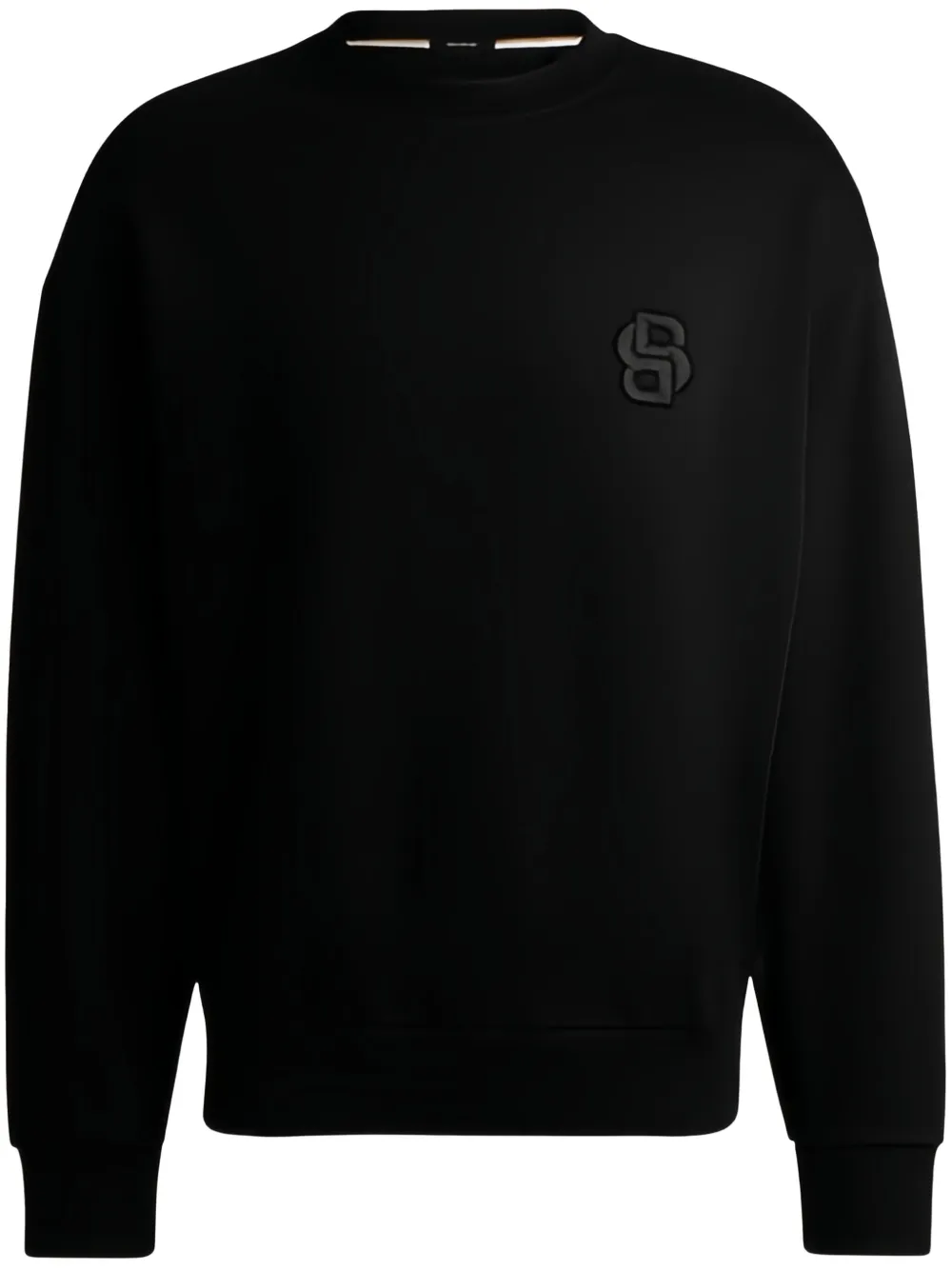 BOSS sudadera con bordado | negro | Image 1