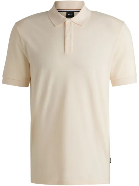 BOSS cotton polo shirt