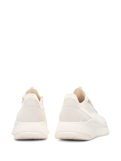 BOSS panelled suede sneakers 50536413 - 2