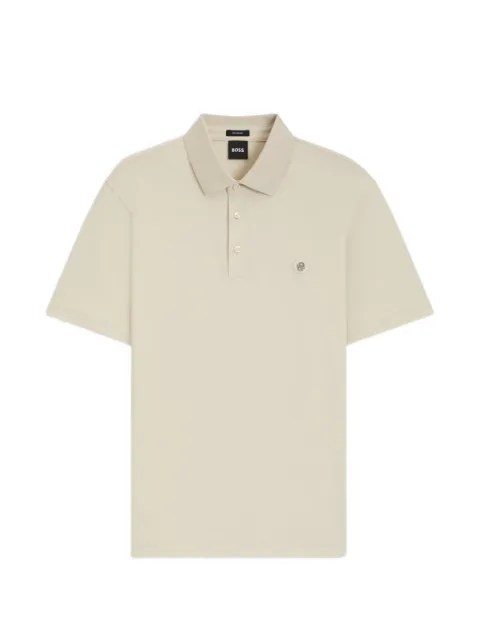 BOSS Double Monogrammed polo shirt