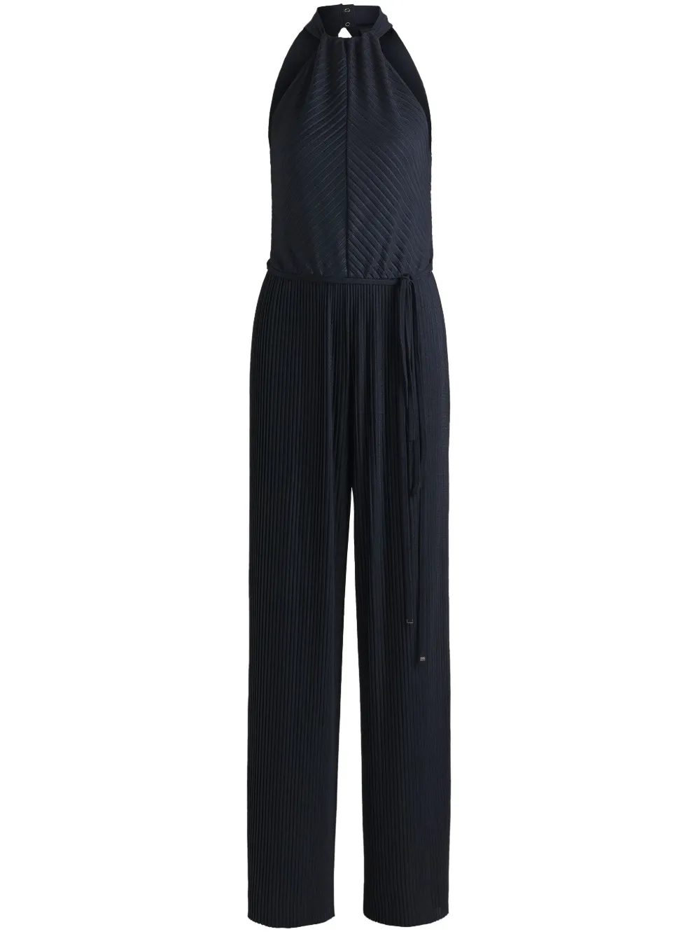 BOSS Mouwloze jumpsuit Zwart