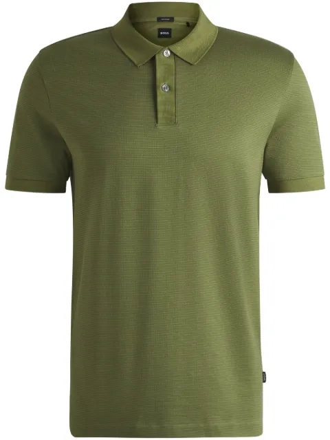 BOSS cotton polo shirt
