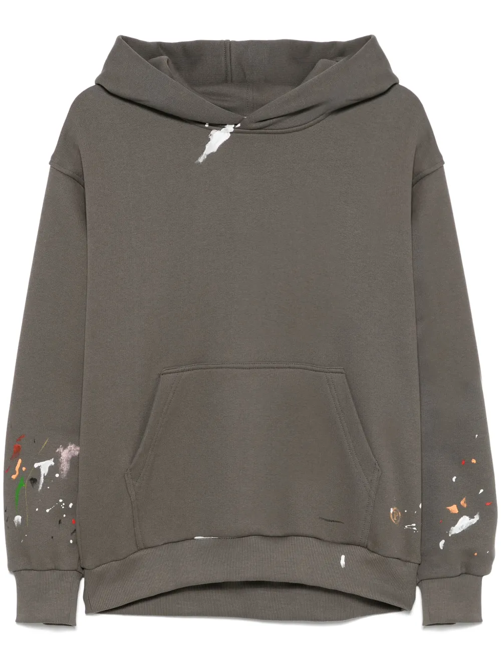 paint-splatter hoodie