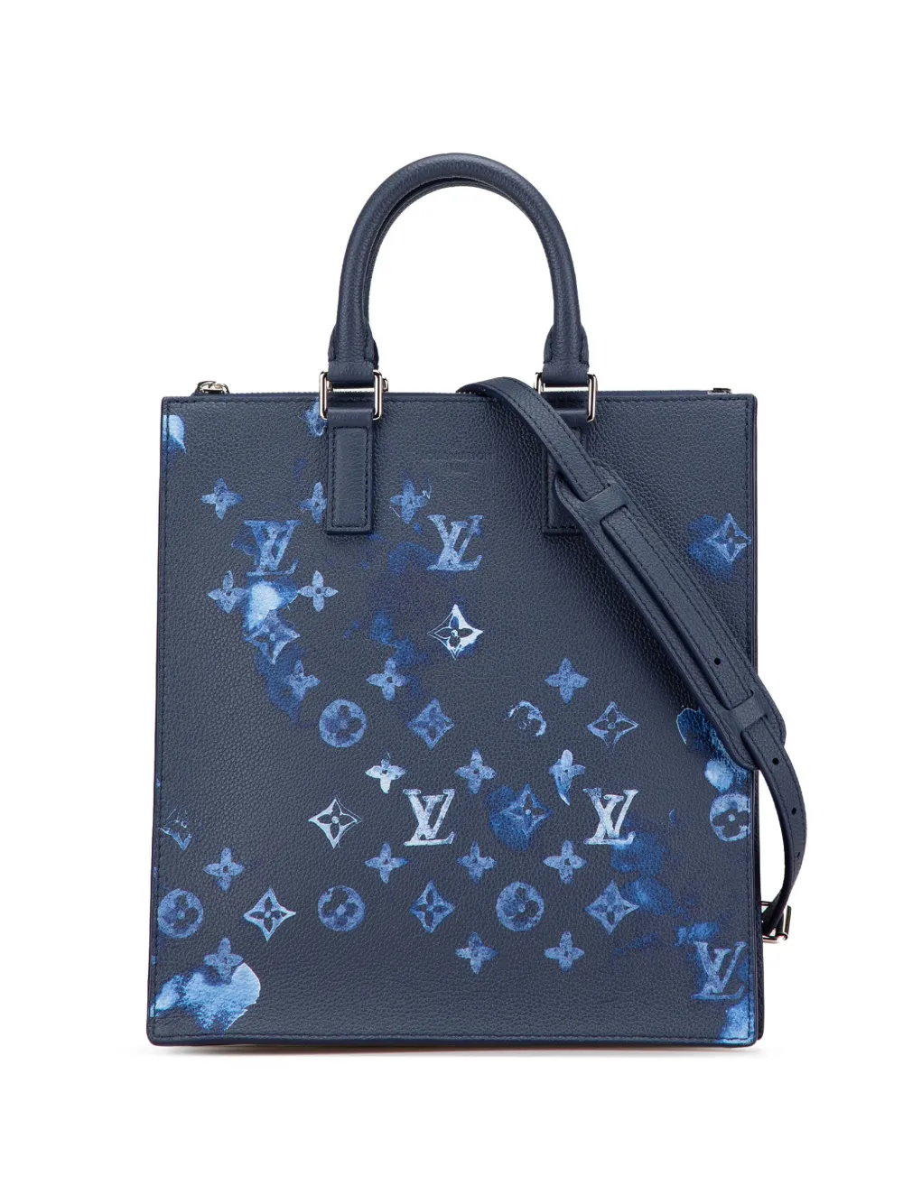 Louis Vuitton Pre-Owned 2020 モノグラム インク ウォーターカラー サックプラ ジップ サッチェルバッグ - Louis Vuitton Pre-Owned 2020 モノグラム インク ウォーターカラー サックプラ ジップ サッチェルバッグ -
