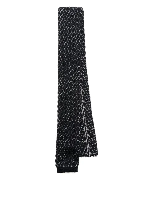 Giorgio Armani knitted silk tie