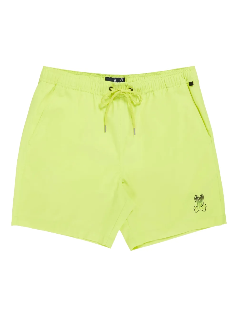 Psycho Bunny Strype swim shorts | Green | Image 1