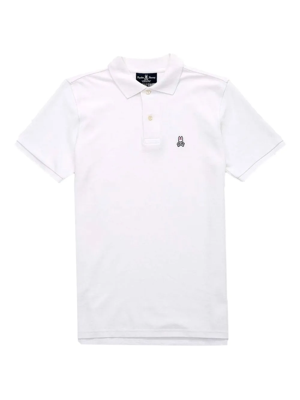 Psycho Bunny bunny-logo polo shirt | White | Image 1