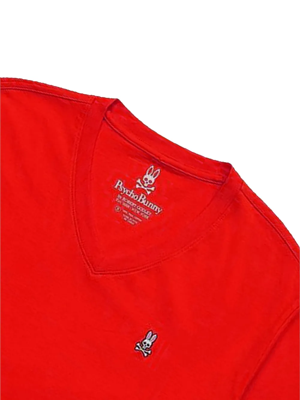 Psycho Bunny playera con cuello en V | Playeras | Image 2