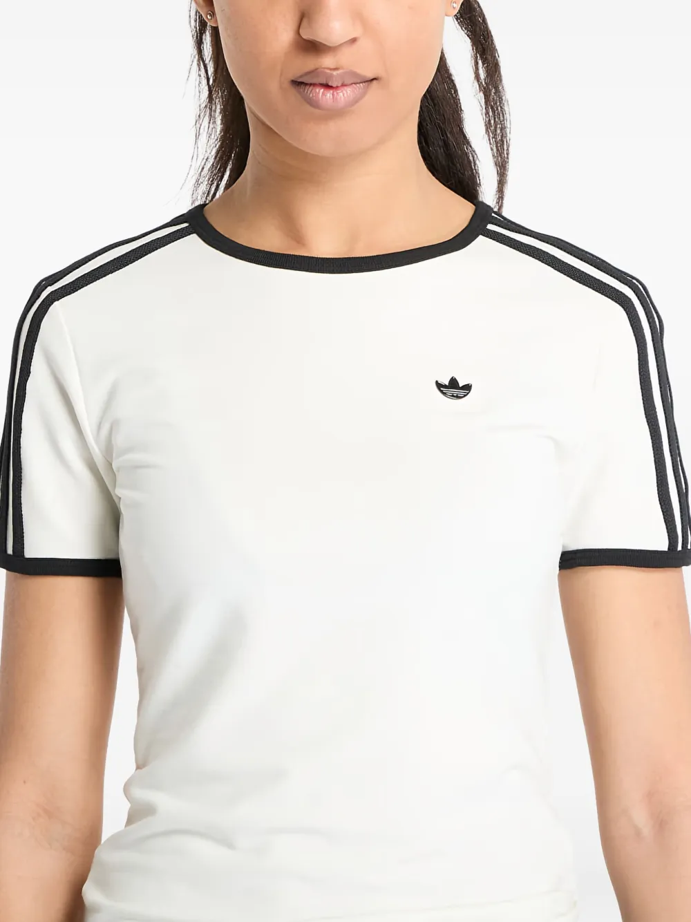 adidas Originals 3 Stripes Cali T-shirt Wit