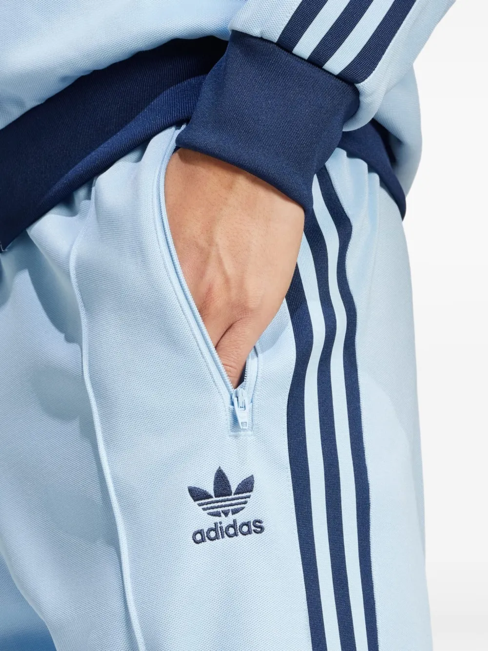 adidas Trainingsbroek met logo Blauw