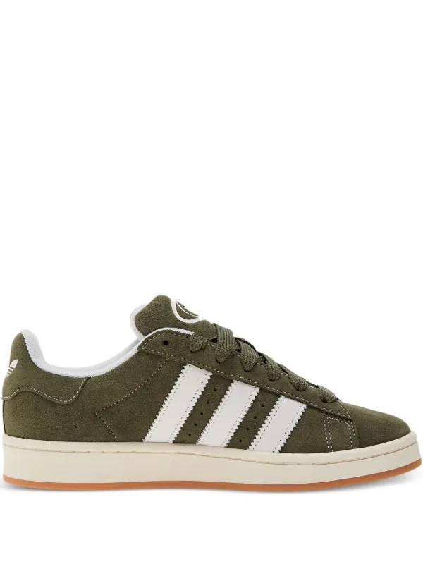 adidas gazelle silver green womens adidas Kids' Grade School Campus 00s Shoes, Size 5.5, Dark Green/White