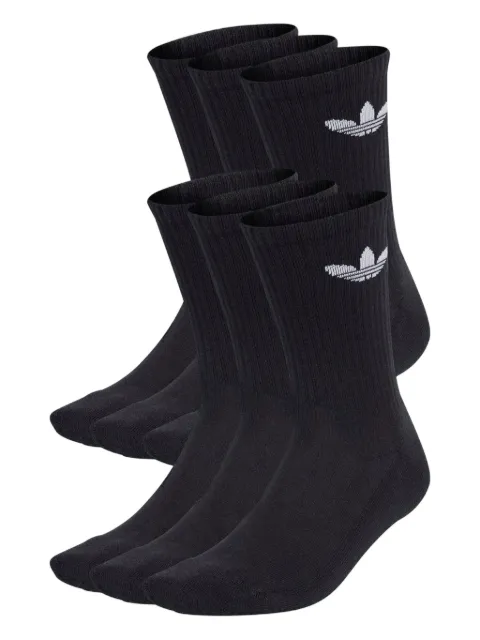 adidas Trefoil Crew socks (pack of six)