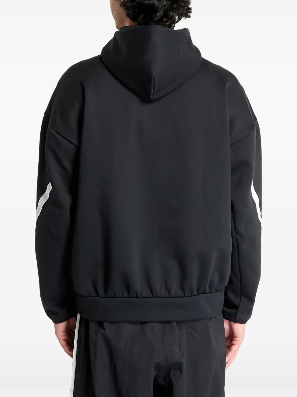 adidas Hoodie met logoprint Zwart