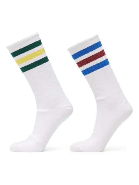 adidas striped socks (pack of two)