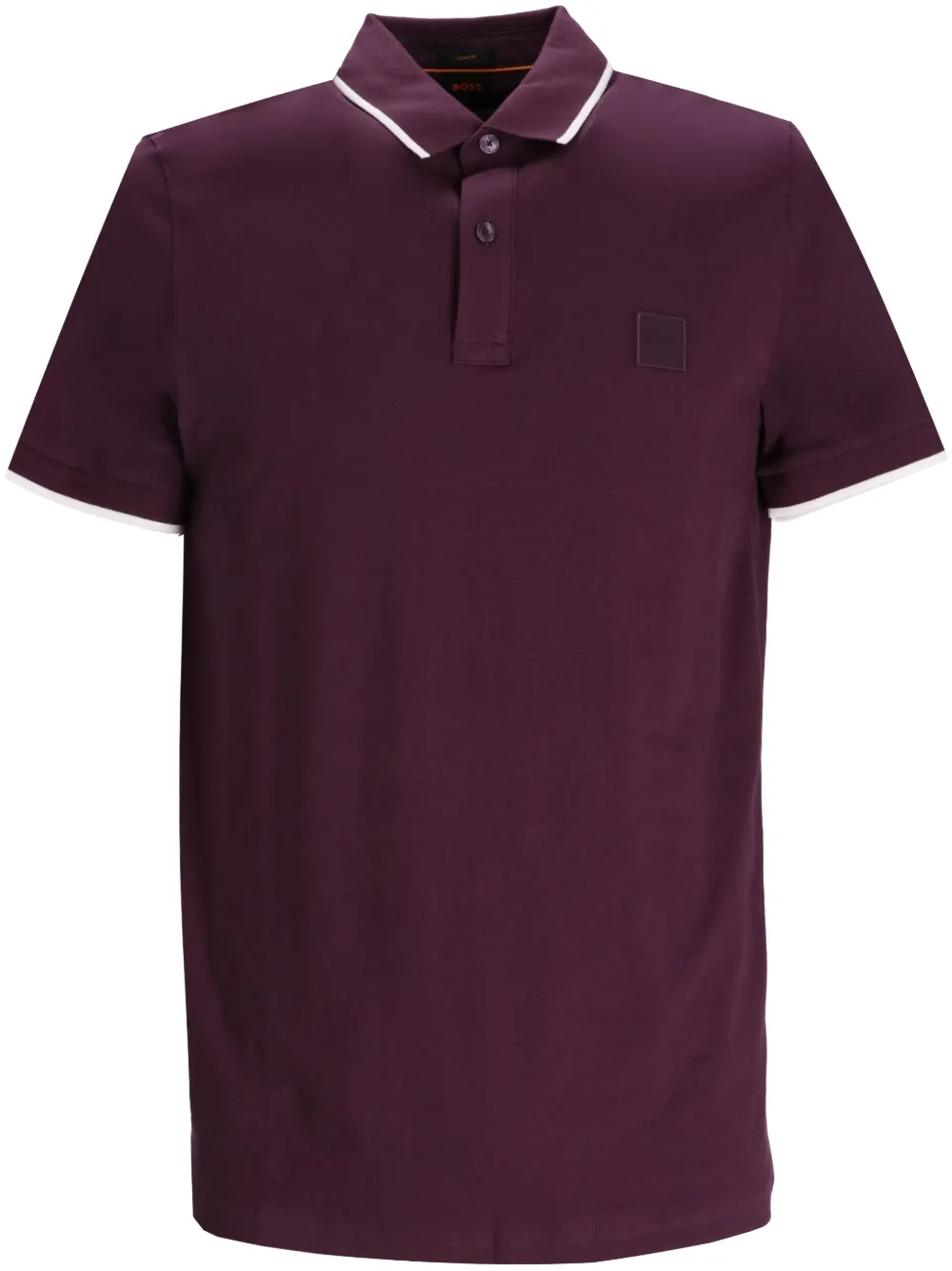 stretch-cotton polo shirt