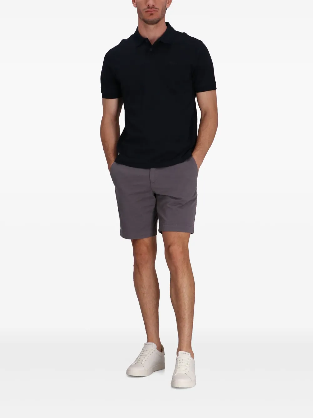 BOSS cotton shorts - Paars