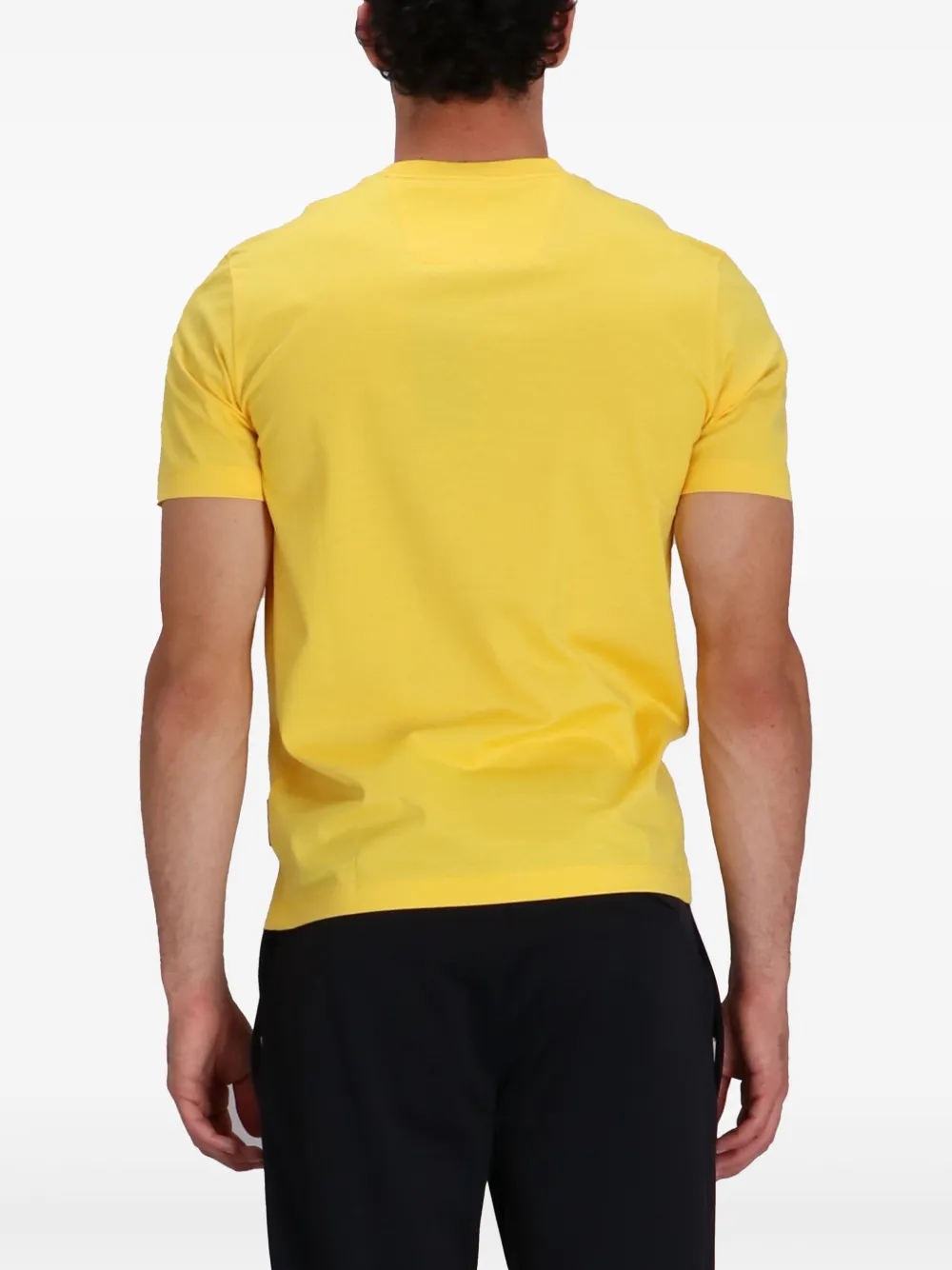 BOSS x Porsche katoenen T-shirt Geel