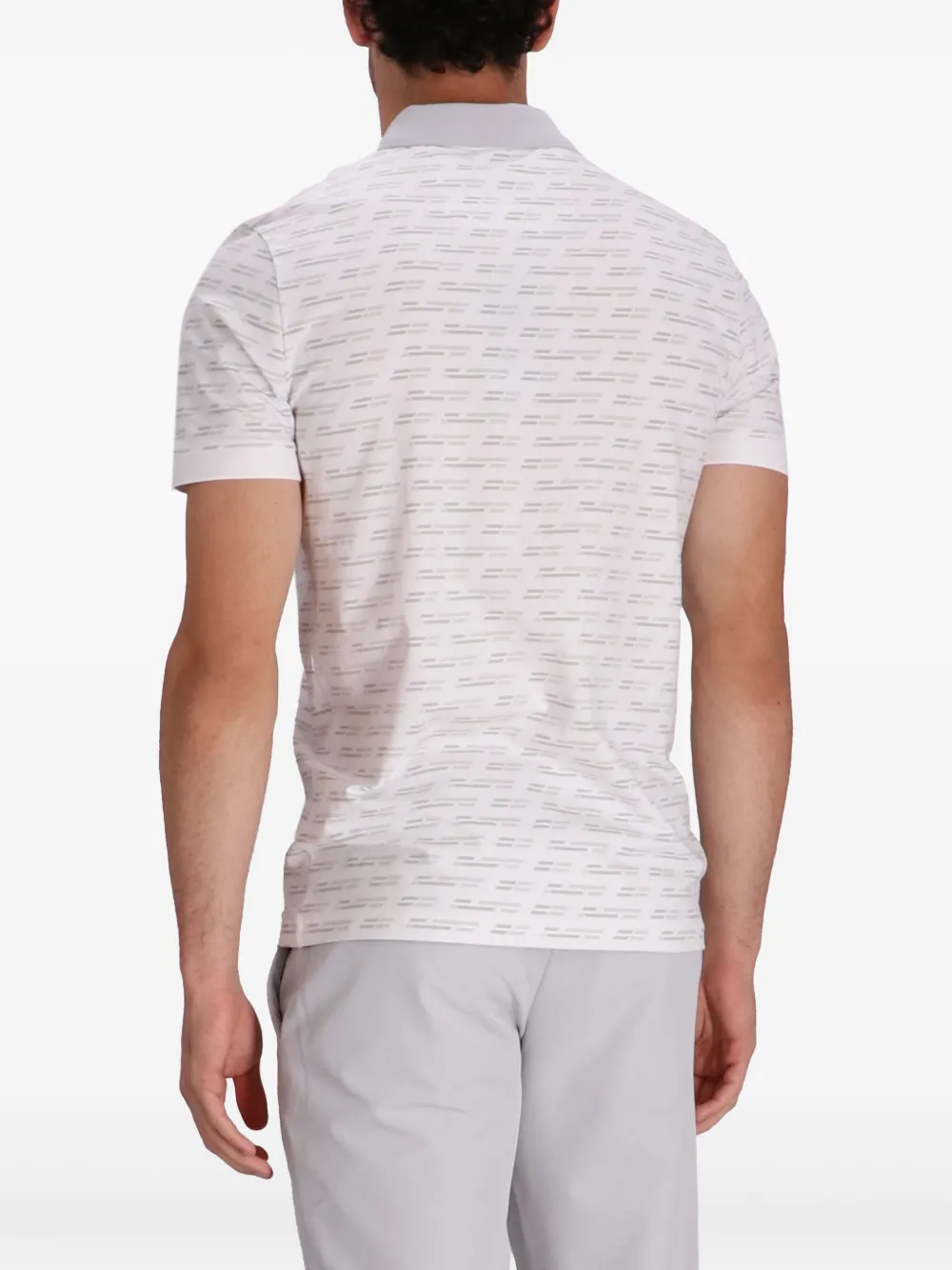 BOSS Katoenen poloshirt Wit