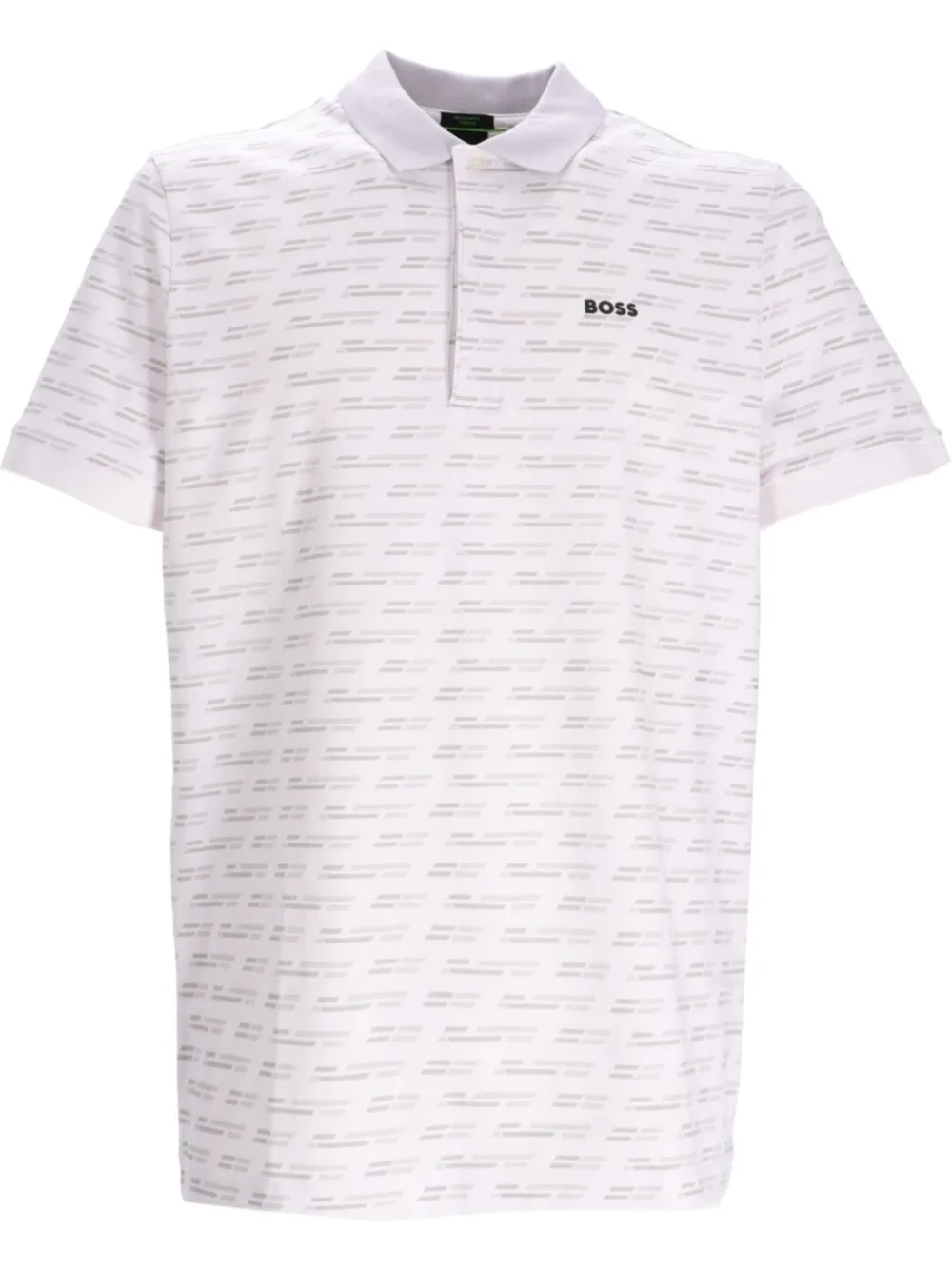 BOSS Katoenen poloshirt Wit