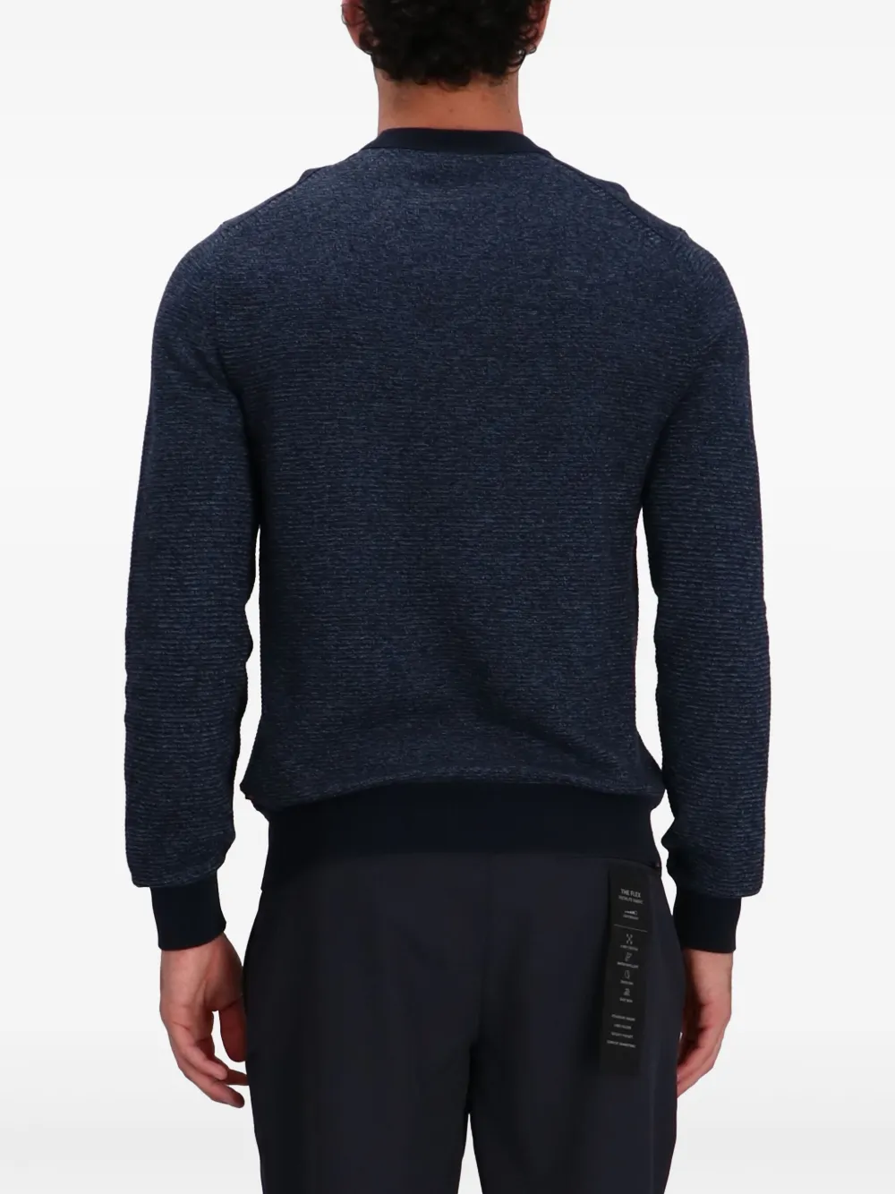BOSS Trui met ronde hals Blauw