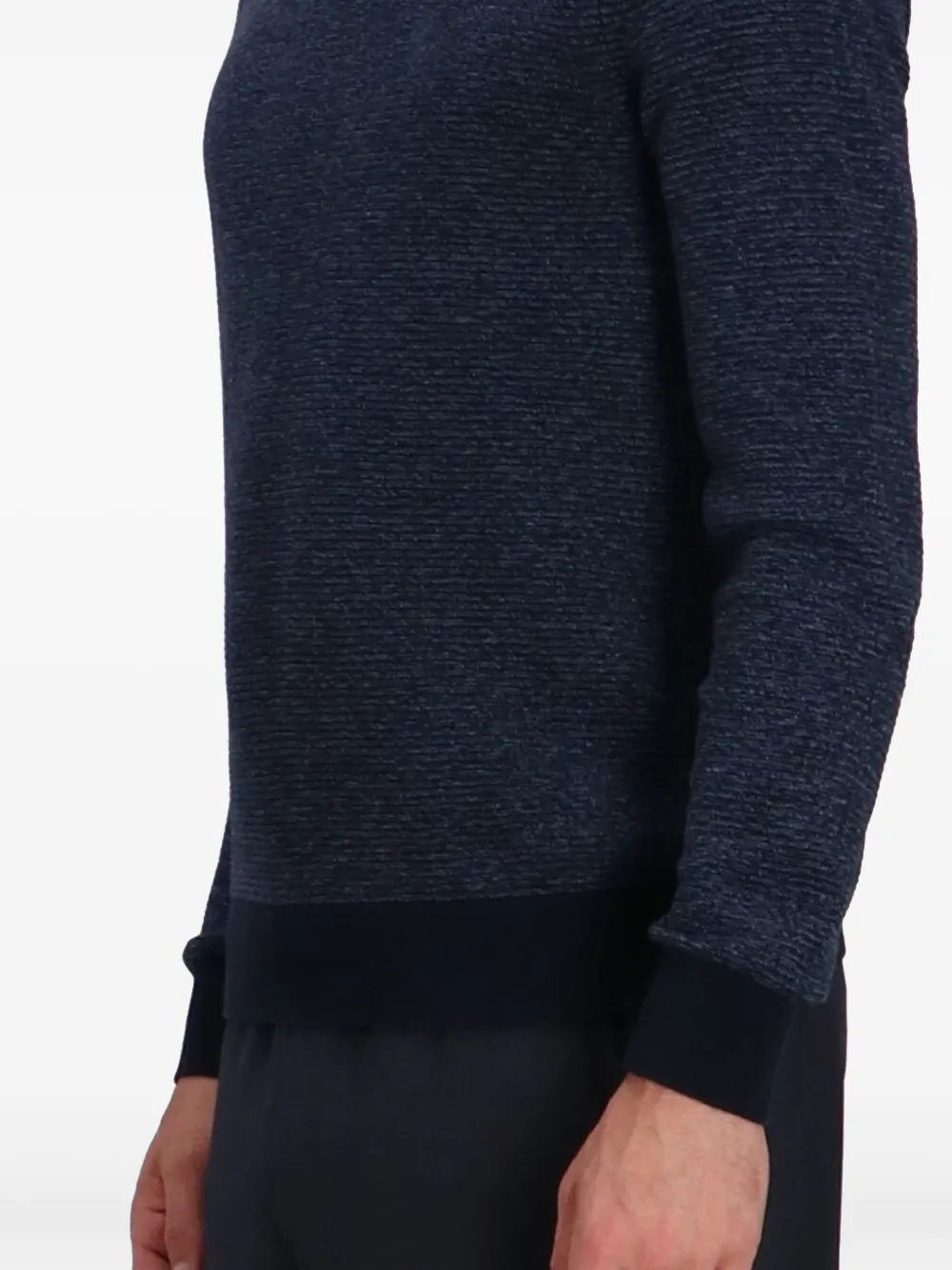 BOSS Trui met ronde hals Blauw
