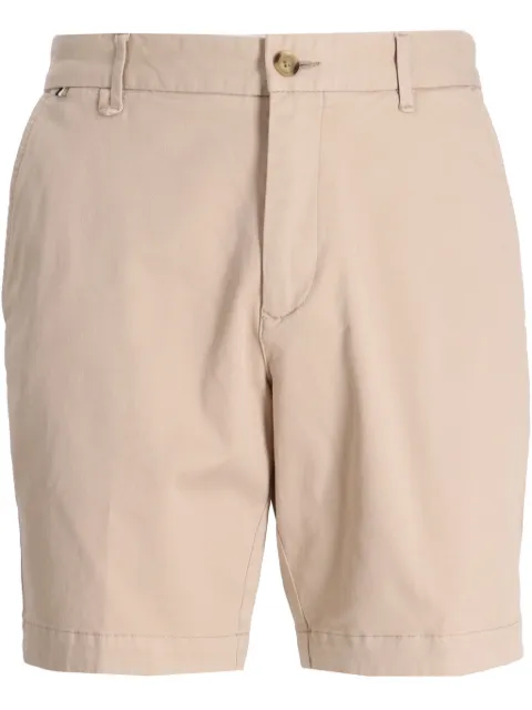 BOSS cotton gabardine shorts
