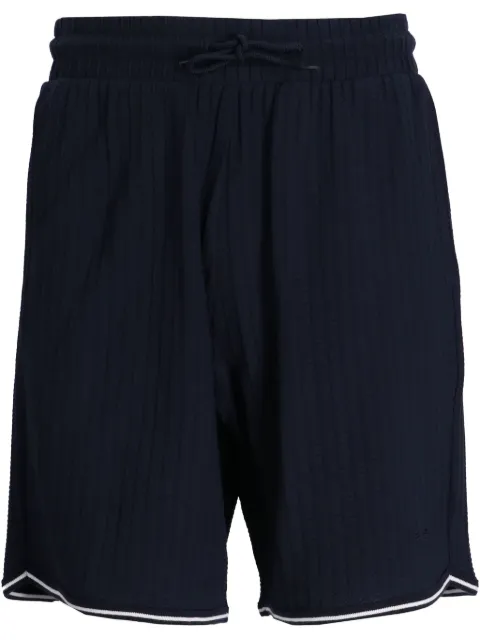 Emporio Armani cotton track shorts 