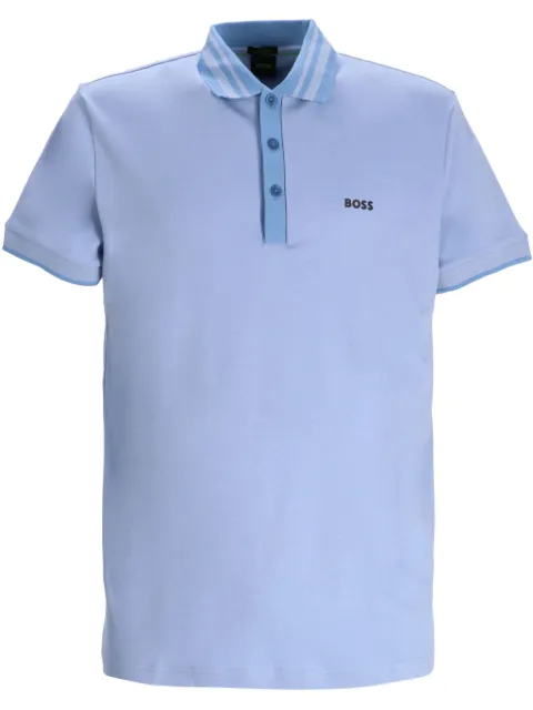 BOSS cotton polo shirt