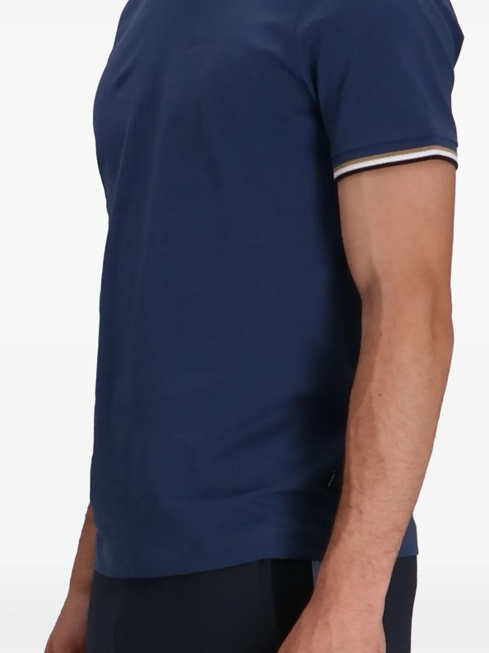 BOSS Thompson 01 T-shirt Blauw