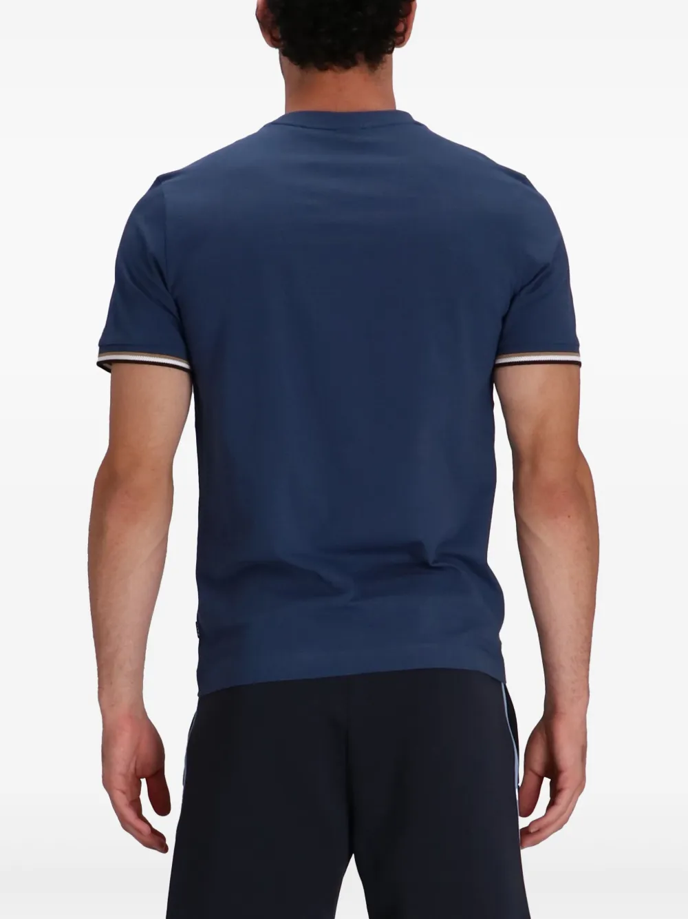 BOSS Thompson 01 T-shirt Blauw
