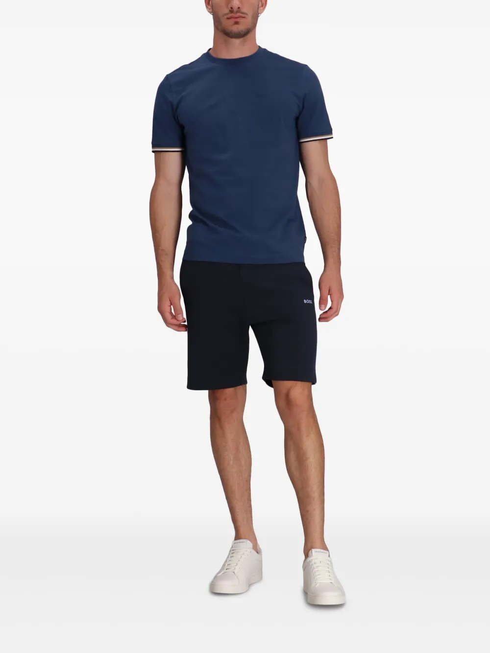 BOSS Thompson 04 T-shirt - Blauw