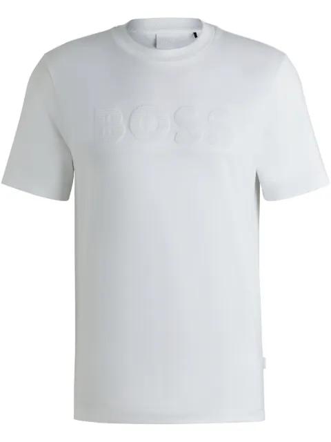 BOSS playera de algodón con logo