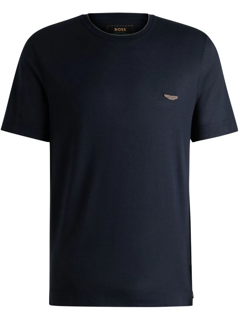 BOSS playera con aplique del logo de BOSS x Aston Martin | azul | Image 1