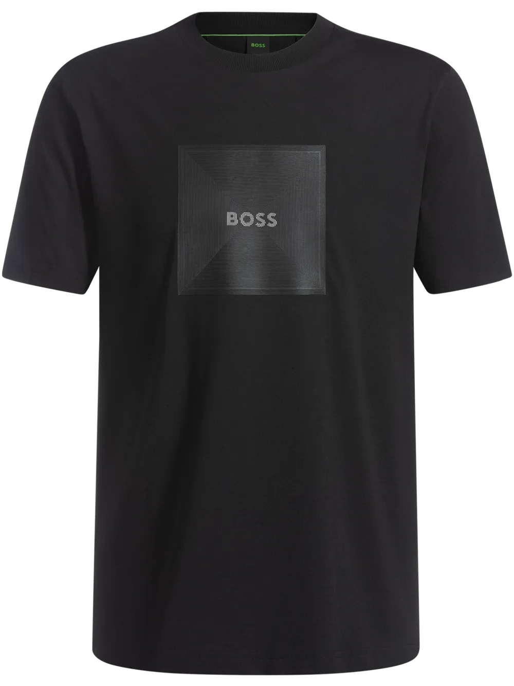 BOSS playera con logo estampado | negro | Image 1