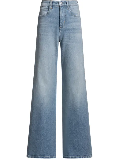 BOSS jeans con etiqueta del logo