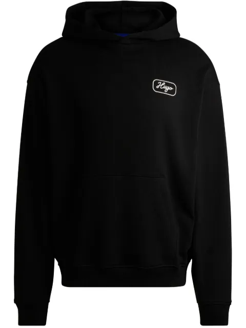HUGO logo-print hoodie