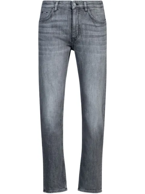 BOSS Calça jeans slim com lavagem