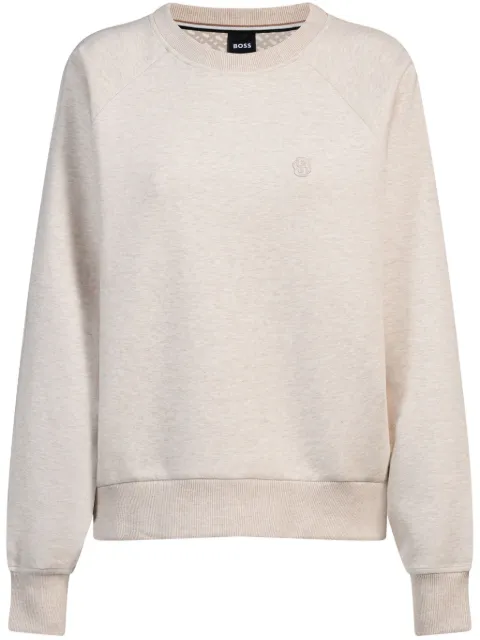 BOSS stretch-cotton sweatshirt